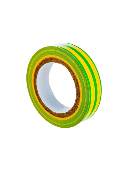 Изолента Nord-Yada 15мм х 10м желто-зеленая 907721