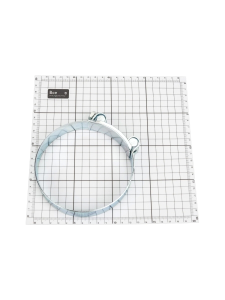 Силовой хомут Nord-Yada Д: 113-121 мм, Ш: 24 мм, Т: 1,5 мм, болт: М8х75, оцинкованная сталь 906006