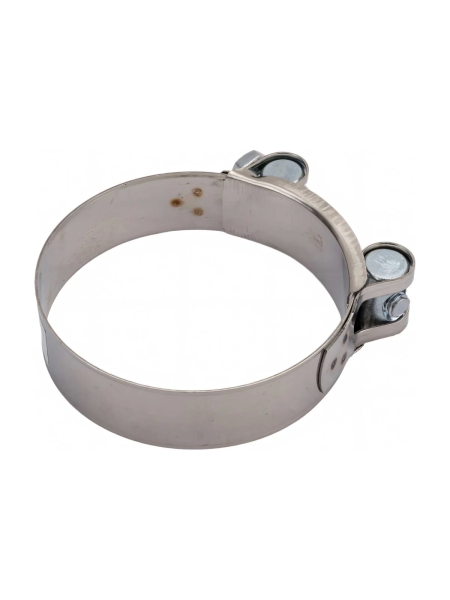 Силовой хомут Nord-Yada Д: 80-85 мм, Ш: 24 мм, Т: 0,8 мм, болт: М8х75, нерж. сталь 902892