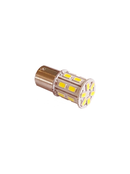 Светодиод Nord-Yada 24 В, S25 20SMD (size 5730) P21W BA15s белый 3.24W 100 Лм, 2 шт. в 1 уп. 904819