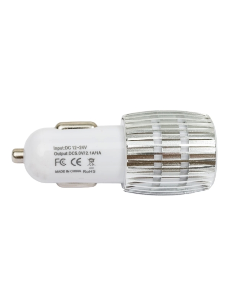 Автомобильный адаптер Nord-Yada 2хUSB, в прикуриватель 2.1/1 А 904843