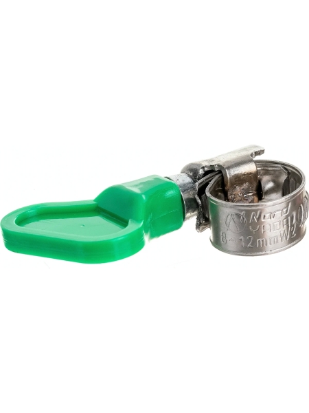 Хомут с ключом Nord-Yada 8-12 мм, нерж. сталь 901161