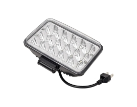 Фара рабочего света Nord-Yada 45 Вт, прямоугольная, 15 диодов, ближний/дальний, 168х108х72 904834