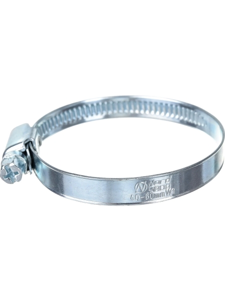 Червячный хомут Nord-Yada 40-60 мм, оцинк. сталь 904607