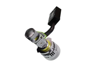 Светодиодная лампа головного света Nord-Yada НB3 12-48V 40W 4000Lm 6000K мини линза Canbus TM NordYada 909669