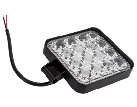 Фара рабочего света Nord-Yada 48 Вт, квадрат, 16 диодов дальний 83х83х22 907691