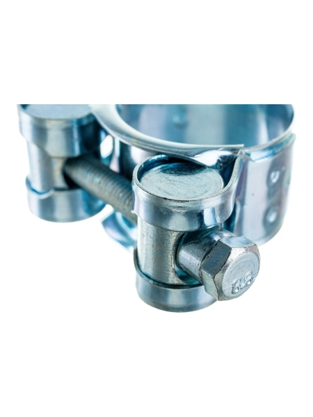 Силовой хомут Nord-Yada Д: 23-25 мм, Ш: 18 мм, Т: 0,6 мм, болт: М5х40, оцинкованная сталь 905984