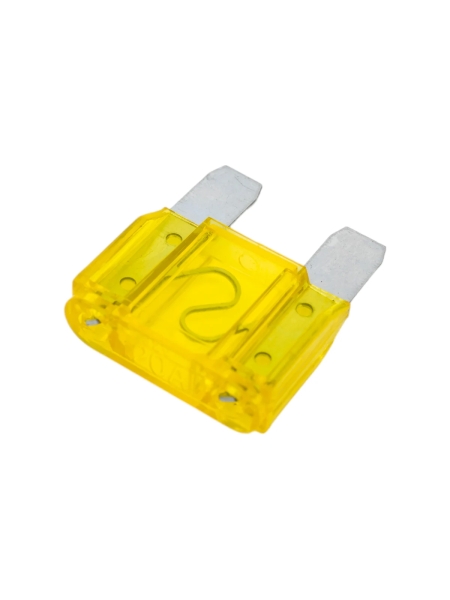 Предохранитель Nord-Yada MAXI евро стандарт 20 A, 29.2x8.8 мм, h34.2 W272, 2 шт в упаковке 904741