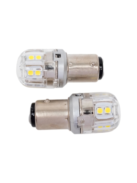 Светодиод Nord-Yada S25, Р21/5W, ВАY15s, 15x2835SMD, чип OSRAM с обманкой (стоп.ук.пов), блистер 2 шт. в упаковке 908344