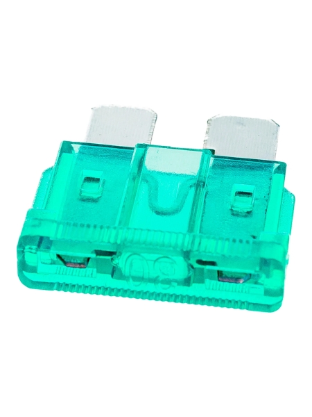 Предохранитель Nord-Yada MEDIUM стандарт 30 A, 19.1x5.1 мм, h18.8 W270, 2 шт в упаковке 901853