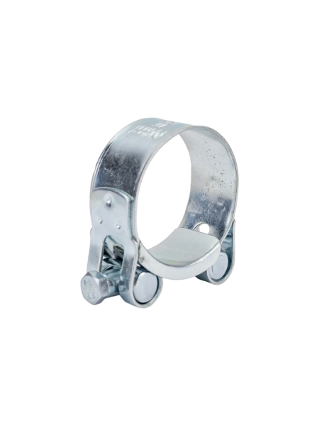 Силовой хомут Nord-Yada Д: 43-46 мм, Ш: 20 мм, Т: 0,6 мм, болт: М6х50, нерж. сталь 902882