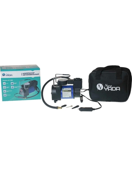 Компрессор автомобильный мощный Nord-Yada WONDERFUL 580 35л/мин, металл. шатун и поршень 907776