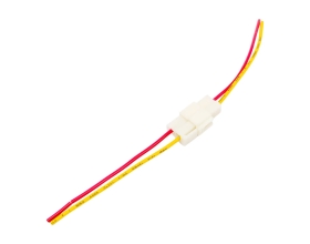 Соединительная 2х контактная колодка Nord-Yada 6,3 мм с проводами 904352