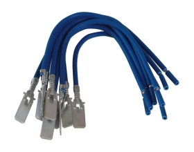 Клемма электропроводки Nord-Yada папа 6,3 мм луженая с проводом 1,5мм TM Nord YADA 10шт в упаковке 909605