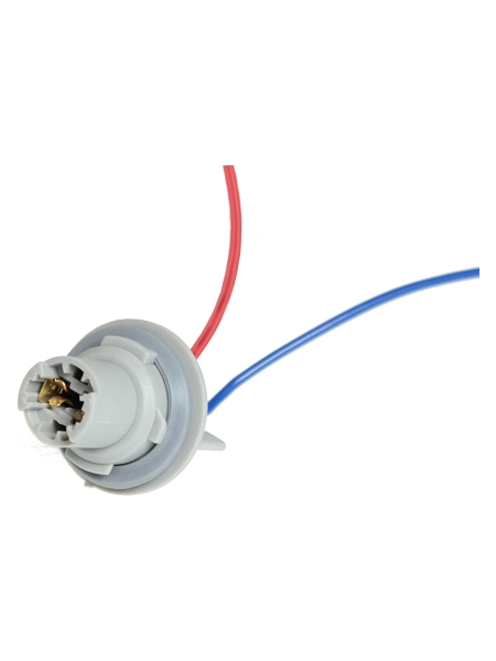 Патрон Nord-Yada под лампу W5W Т10 тип 6 с проводами, пластик герметичный 903183