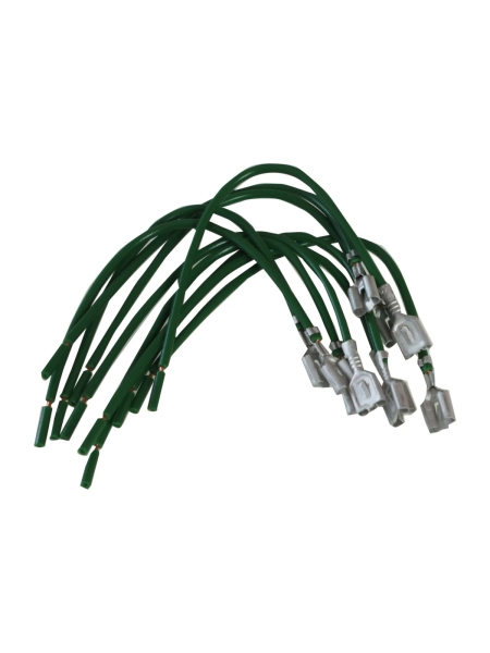 Клемма электропроводки Nord-Yada мама 6,3 мм луженая с проводом 0,75мм TM Nord YADA 10шт в упаковке 909600