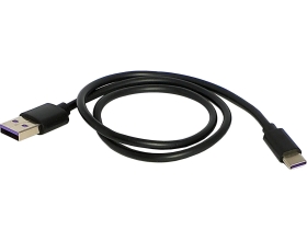 Зарядный универсальный дата-кабель USB-TYPE C Nord-Yada PVC 2А, 0.5м чёрный 908961