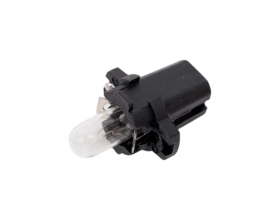 Лампа Nord-Yada W1.2W, 12 В, пластиковый цоколь, черный, B8.3D, BAX10S, панель приборов 900155