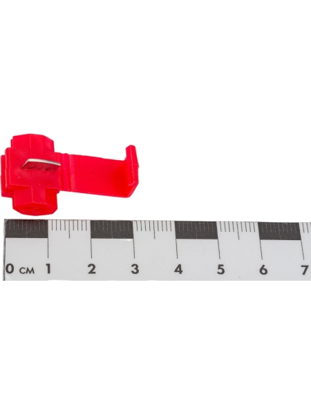 Ответвитель питания Nord-Yada 0.5-1.0 кв.мм красный (KW-3, 3MR(LT-215) 2 штуки 905371