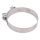 Силовой хомут Nord-Yada Д: 104-112 мм, Ш: 24 мм, Т: 0,8 мм, болт: М8х80, нерж. сталь 902896