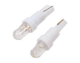 Светодиод Nord-Yada 12V T5-01 (1LED) W1,2W Base: W2,0 х4,6d 0.18W 4lm стандарт белый 2 шт 900281