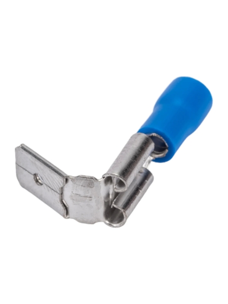 Изолированная клемма "мама"+"папа" Nord-Yada 2в1 6.3мм+штекер-6.3мм 1.5-2.5кв.мм (синяя) 906330