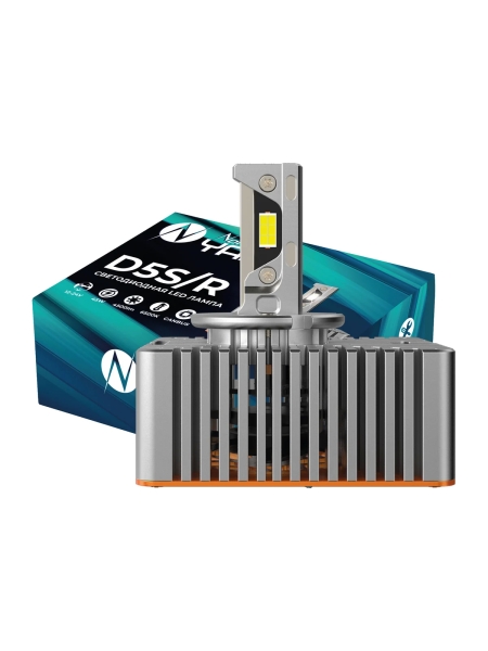 Светодиодная лампа головного света Nord-Yada D5S/R 12-24V 45W 4500Lm 6500K Canbus TM Nord YADA 909390