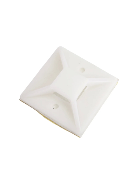 Самоклеящаяся площадка для крепления стяжек Nord-Yada 40х40 мм уп. 10 шт. 908802