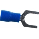 Вилочная изолированная клемма Nord-Yada 6.5мм 1.5-2.5кв.мм (синяя) 906350
