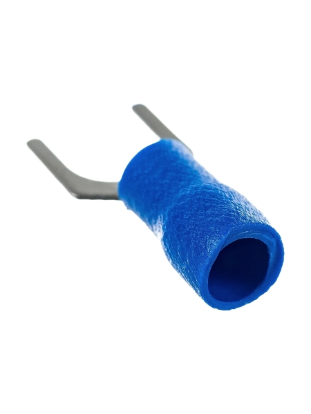 Вилочная изолированная клемма Nord-Yada 6.5мм 1.5-2.5кв.мм (синяя) 906350