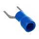 Вилочная изолированная клемма Nord-Yada 6.5мм 1.5-2.5кв.мм (синяя) 906350