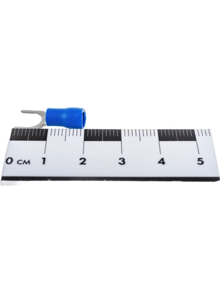 Вилочная изолированная клемма Nord-Yada 6.5мм 1.5-2.5кв.мм (синяя) 906350