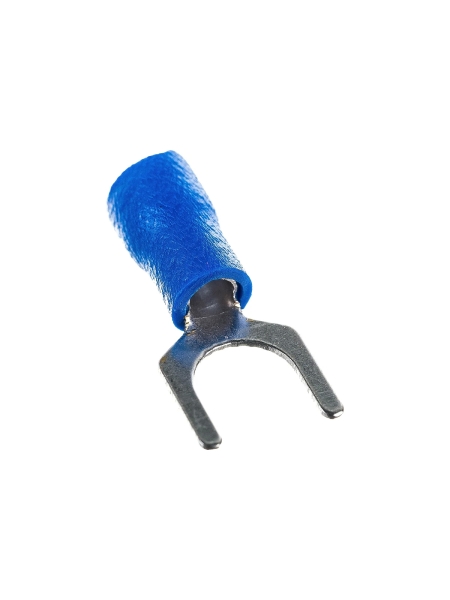 Вилочная изолированная клемма Nord-Yada 6.5мм 1.5-2.5кв.мм (синяя) 906350