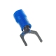 Вилочная изолированная клемма Nord-Yada 6.5мм 1.5-2.5кв.мм (синяя) 906350