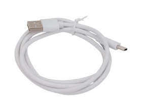 Зарядный универсальный дата-кабель USB-TYPE C Nord-Yada TPE 2А, 1м белый 908931