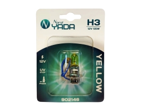 Лампа Nord-Yada H3 12V 55W YELLOW 1шт, блистер TM Nord YADA 902146