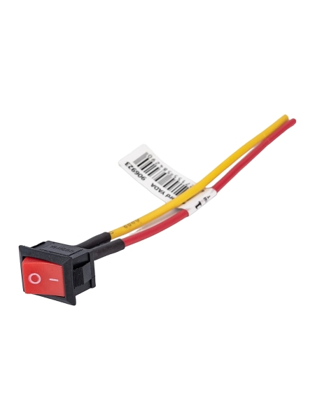 Клавиша включения/выключения Nord-Yada 12/24В (Переключатель красный) 6Аmax (2шт в упаковке) 906923