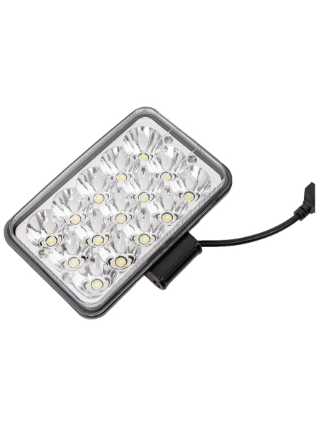 Фара рабочего света Nord-Yada 45 Вт, прямоугольная, 15 диодов, ближний/дальний, 168х108х72 904834