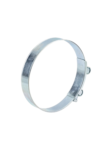 Силовой хомут Nord-Yada Д: 149-161 мм, Ш: 26 мм, Т: 1,7 мм, болт: М10х85, оцинкованная сталь 906010