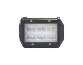 Светодиодная балка Nord-Yada 18 Вт, 6 диодов, 5D ближний чёткая граница 98х78х65 907672