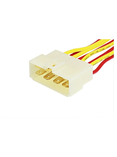 Колодка соединительная Nord-Yada 8 конт. 6,3 мм (папа) с проводами 905065