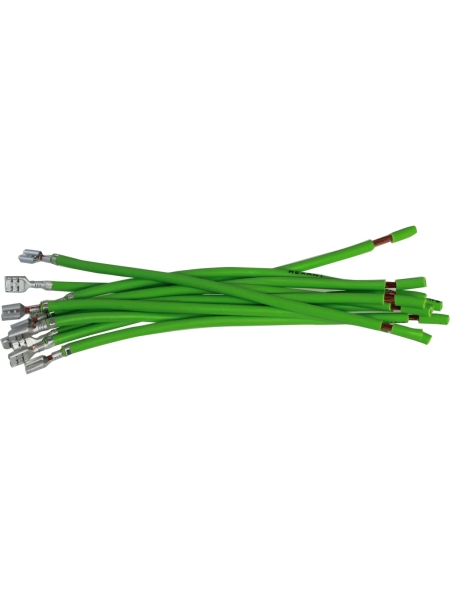 Клемма электропроводки Nord-Yada мама 6,3 мм луженая с проводом 2,5мм TM Nord YADA 10шт в упаковке 909602