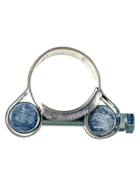 Силовой хомут Nord-Yada Д: 20-22 мм, Ш: 18 мм, Т: 0,6 мм, болт: М5х40, нерж. сталь 903114