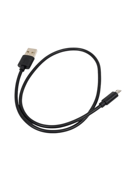 Кабель для зарядки Nord-Yada USB-Micro 2А 0.5м чёрный (TPE) 908926