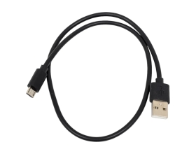 Кабель для зарядки Nord-Yada USB-Micro 2А 0.5м чёрный (TPE) 908926