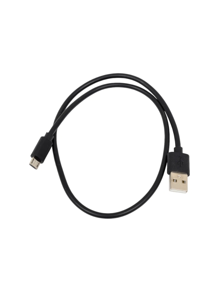 Кабель для зарядки Nord-Yada USB-Micro 2А 0.5м чёрный (TPE) 908926