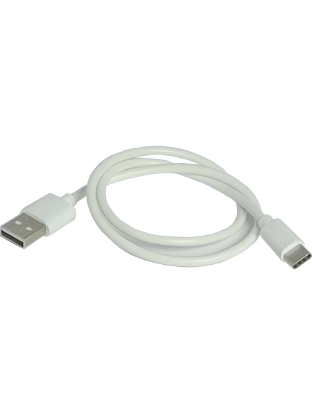 Зарядный универсальный дата-кабель USB-TYPE C Nord-Yada TPE 2А, 0,5м белый 908929