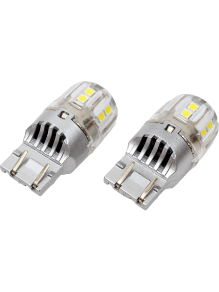 Светодиод Nord-Yada T20 W21/5 W3x16q 15х2835SMD чип OSRAM с обманкой (стоп.ук.пов) блистер 908346