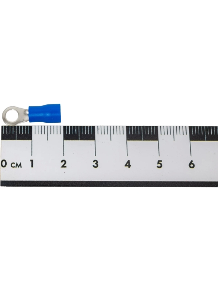 Кольцевая изолированная клемма Nord-Yada 4.3мм 1.5-2.5кв.мм (синяя) (НКи 2.5-4 / НКи2-4) 906358