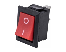 Клавиша Nord-Yada 250V 6А Mini красная (2конт.) ON-OFF (2шт в упаковке) 905469